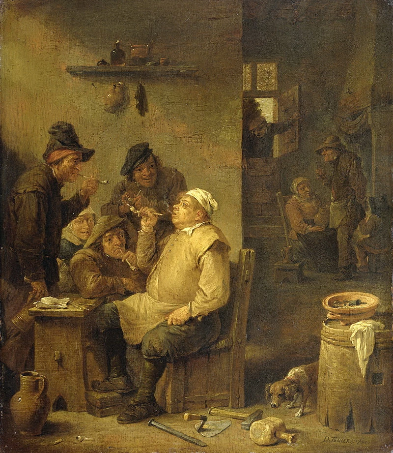 Muratore che fuma la pipa - Rijksmuseum